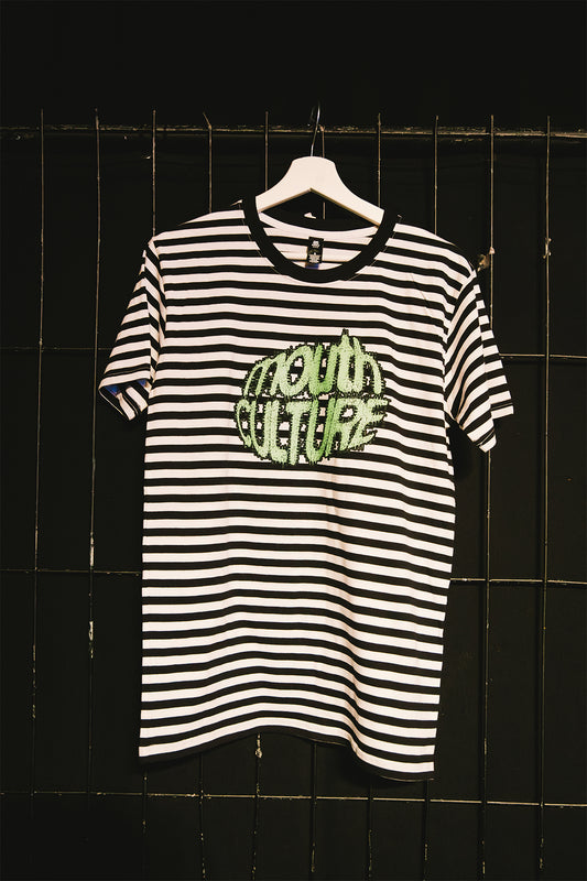 STRIPED DISTORTED TEE