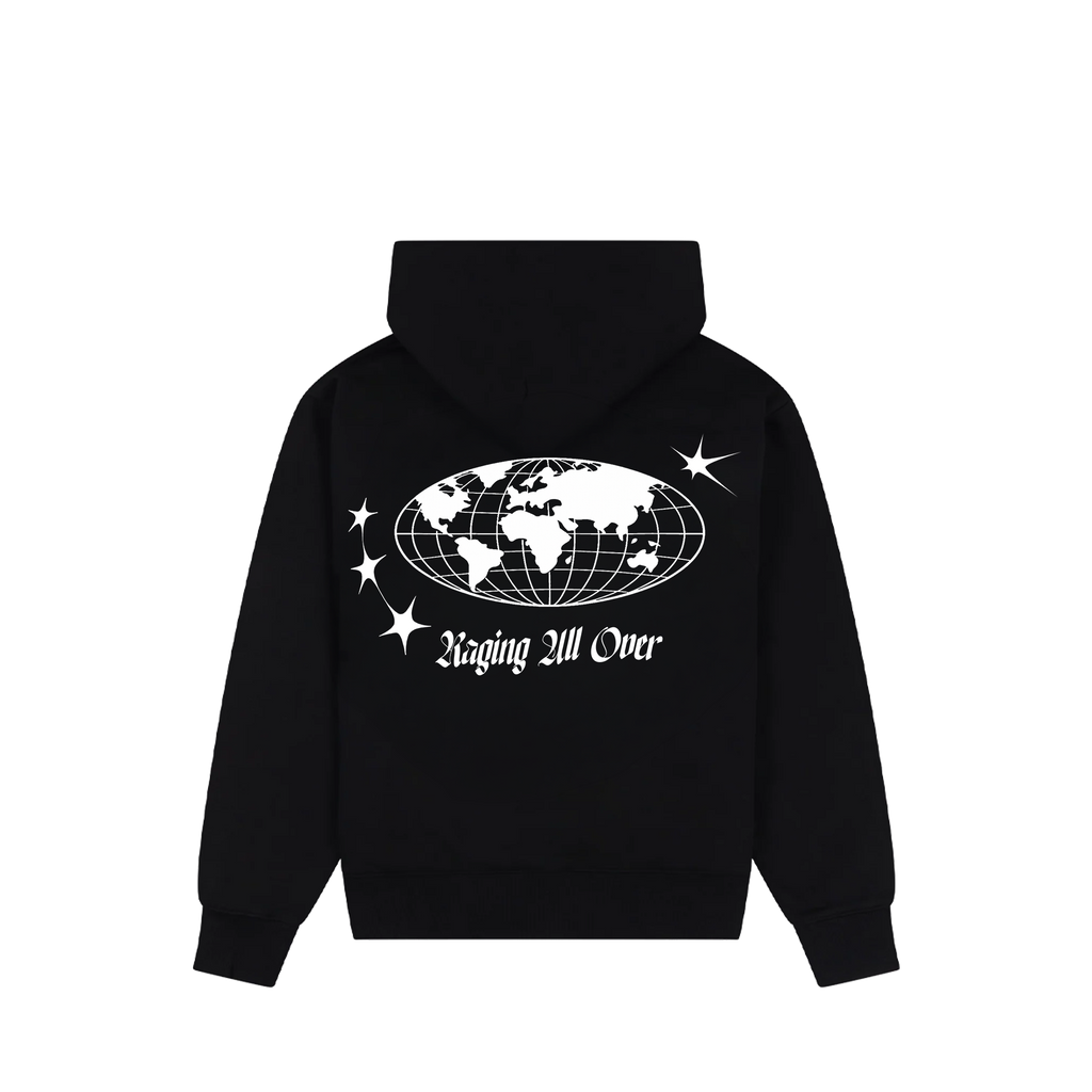 RAGIN' ALL OVER ZIP-UP HOODIE