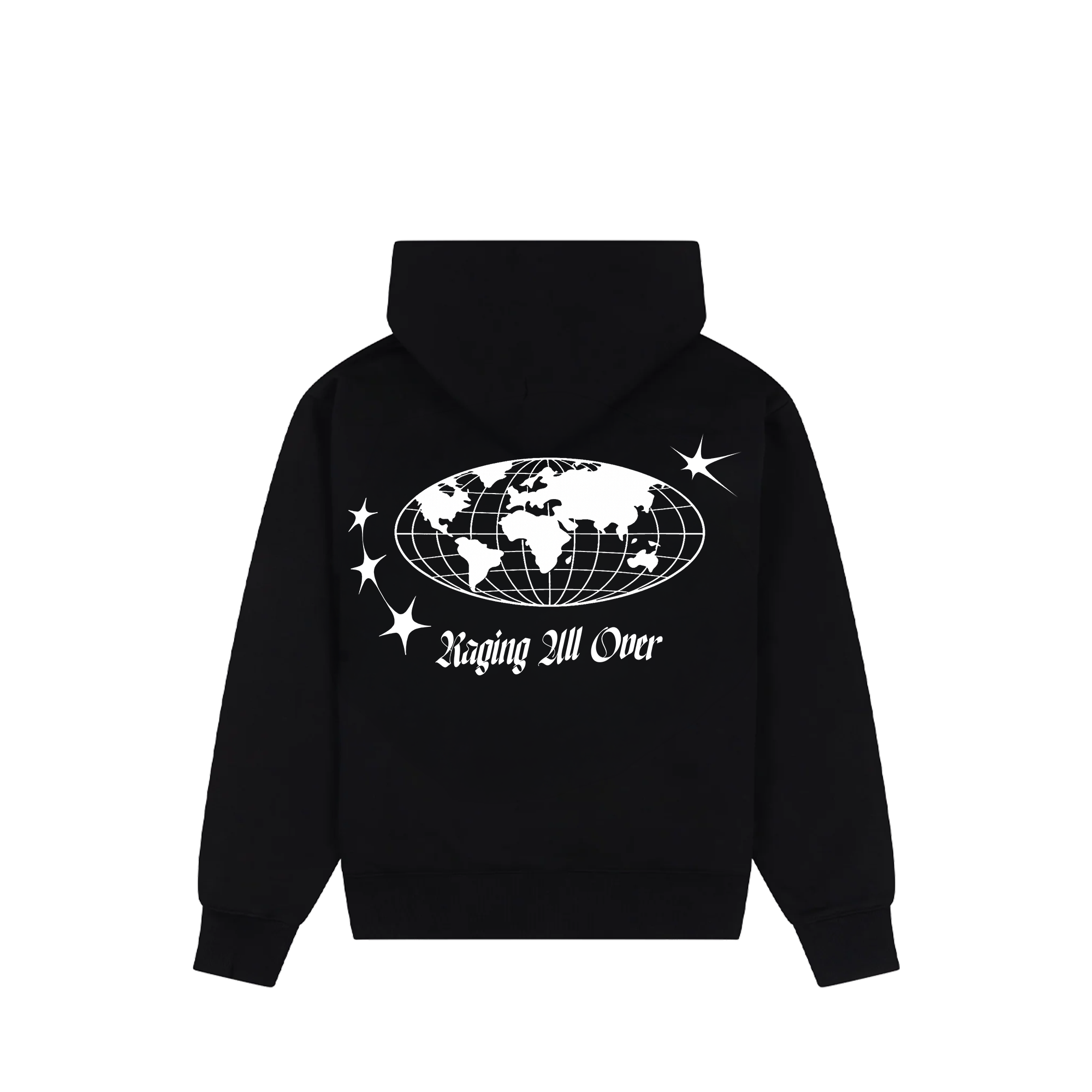 RAGIN' ALL OVER ZIP-UP HOODIE