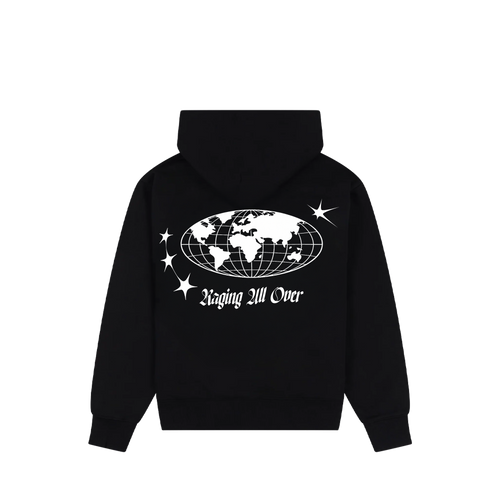 RAGIN' ALL OVER ZIP-UP HOODIE